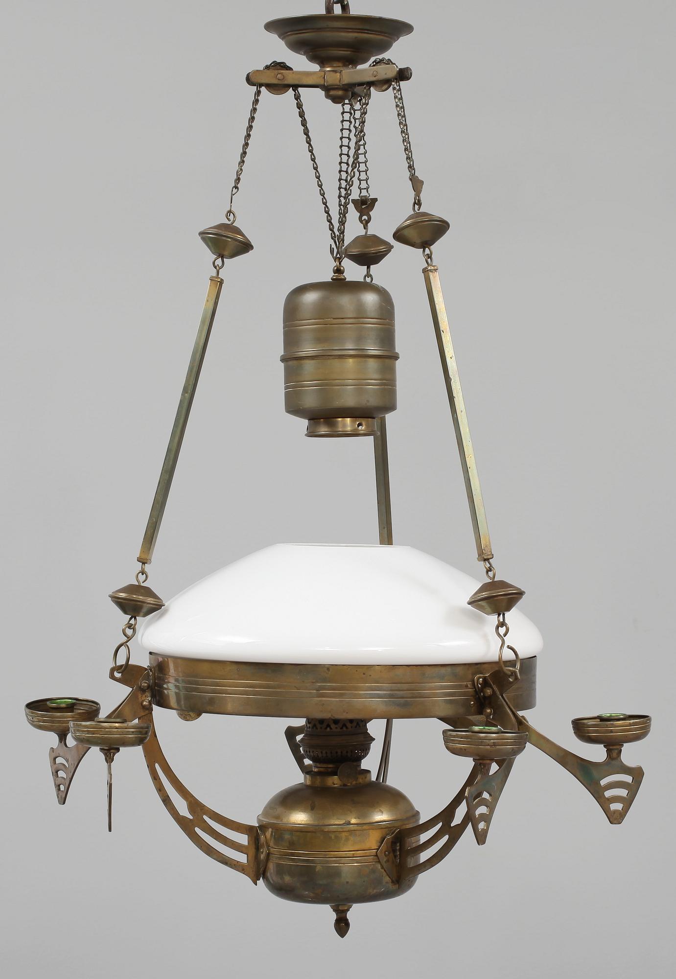 TAKFOTOGENLAMPA, jugend, 1900-talets första kvartal.