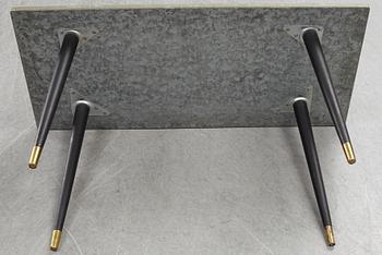 Marian Zawadzki, a ceramic tile table, Tilgmans, signed MZ and dated 58.