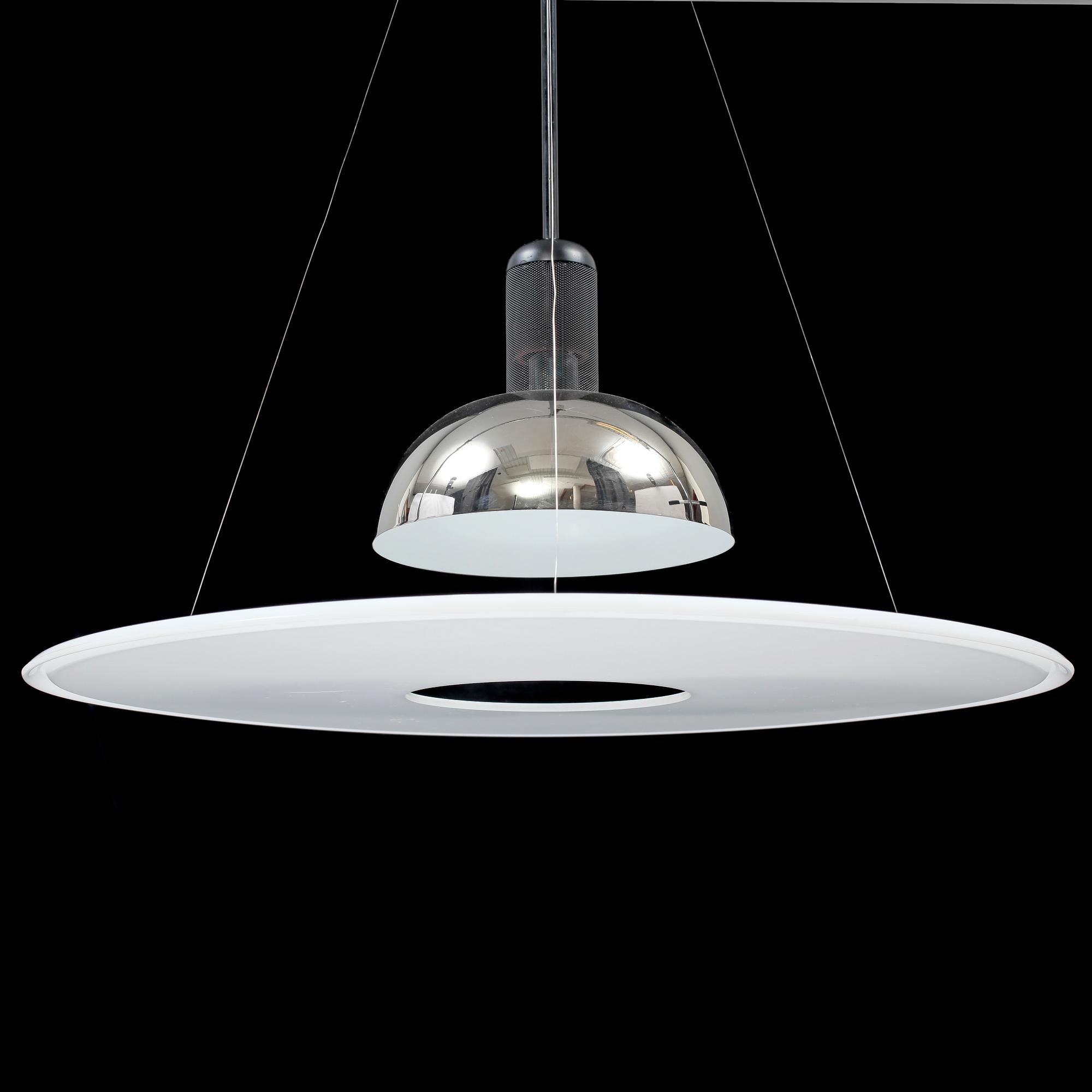 TAKLAMPA, "Frisbi", Achille Castiglionis, Flos, 1900/2000-tal. H 73.