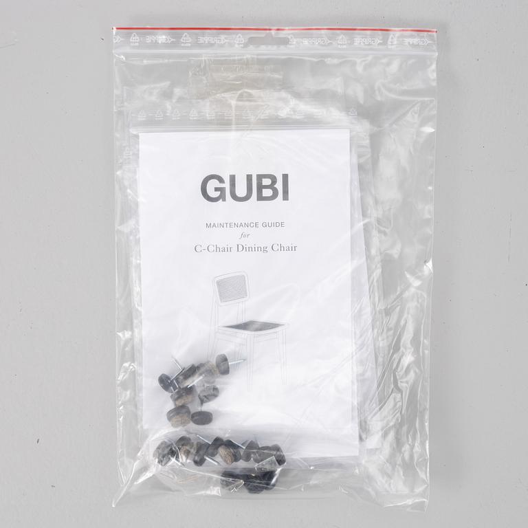 Marcel Gascoin, stolar, 7 st, "C-Chair", Gubi.