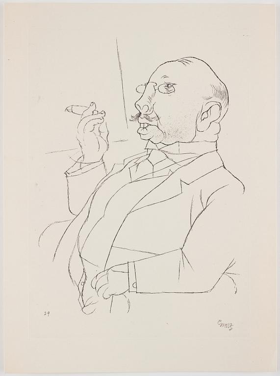 George Grosz, "Ecce Homo".