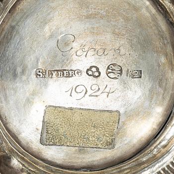A Swedish silver beaker, mark of Samuel Lyberg, Borås 1799.