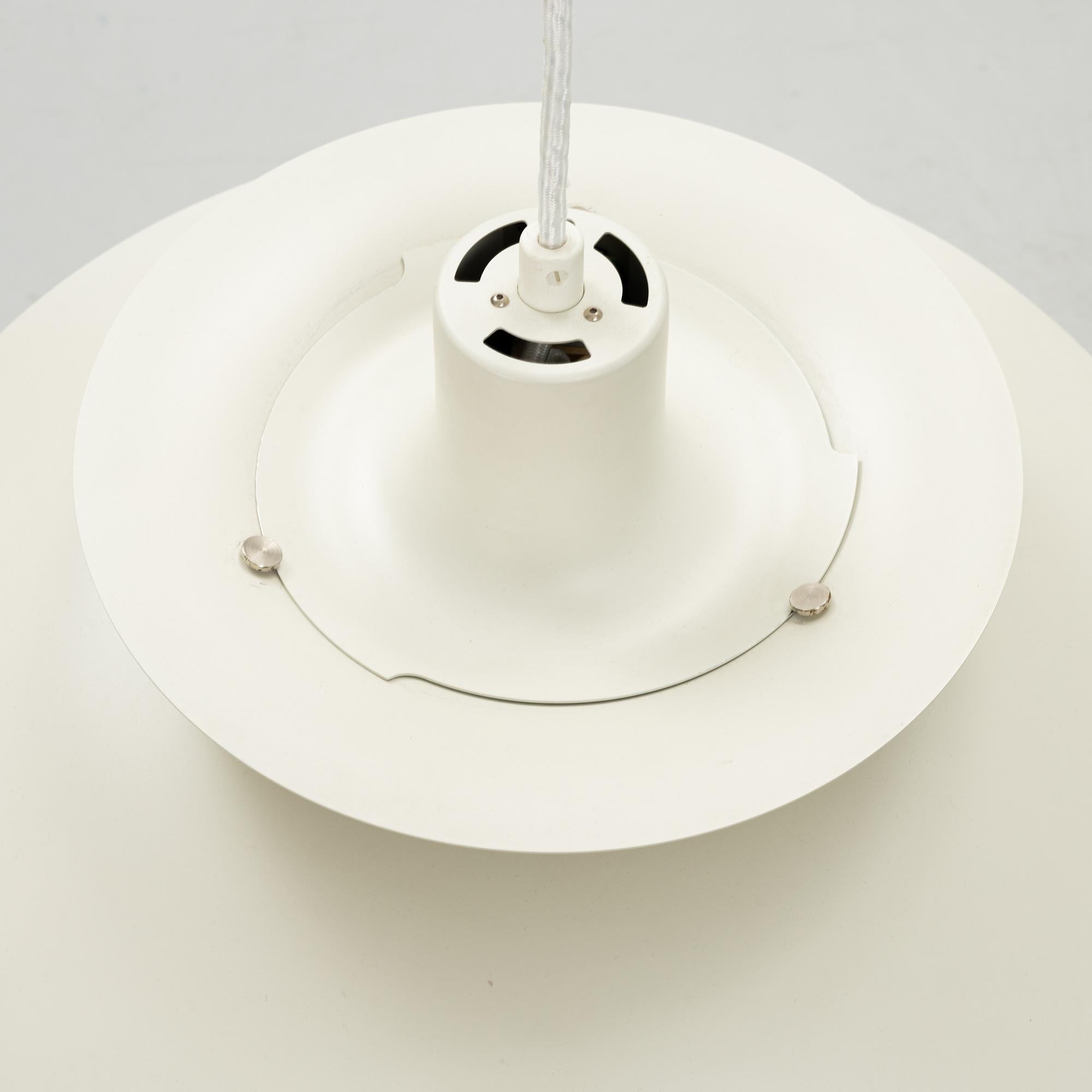Poul Henningsen, a pair of 'PH-5' ceiling lights, Louis Poulsen, Denmark.