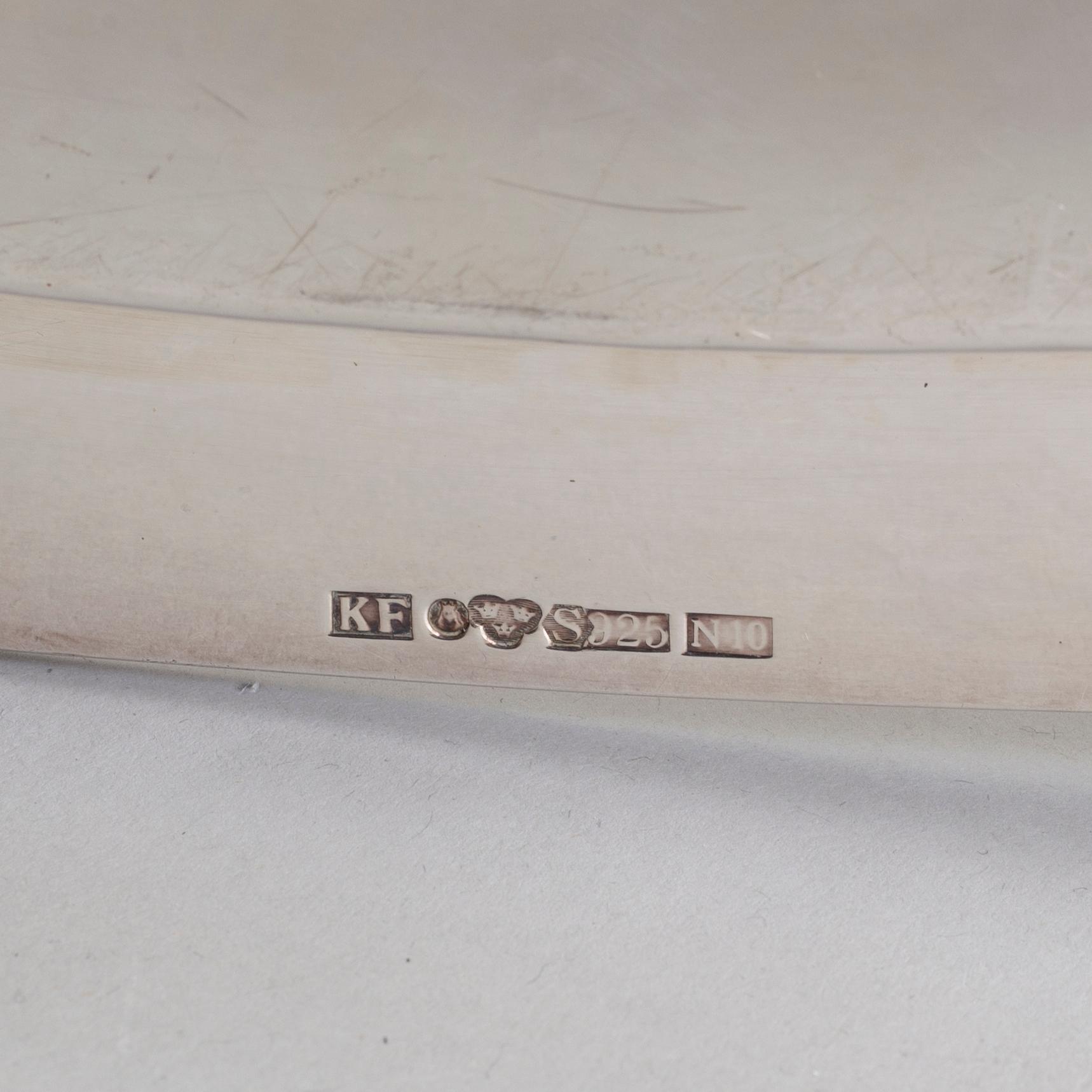 BRICKA, sterlingsilver, Konstfack, Stockholm 1987.