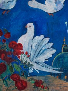 Hilding Linnqvist, Doves and roses.