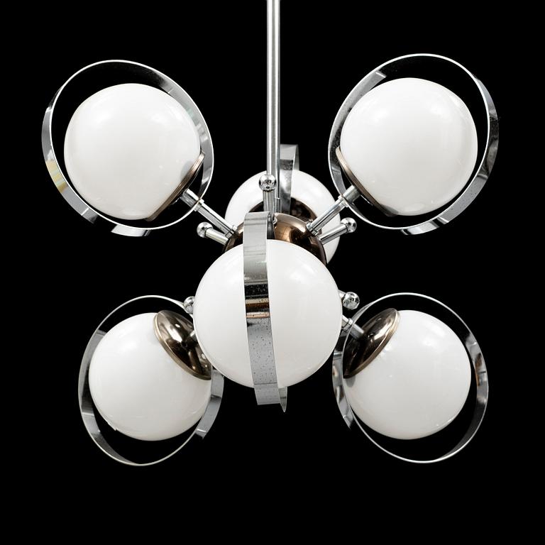 An Italian ceiling light, 1960's/70's.