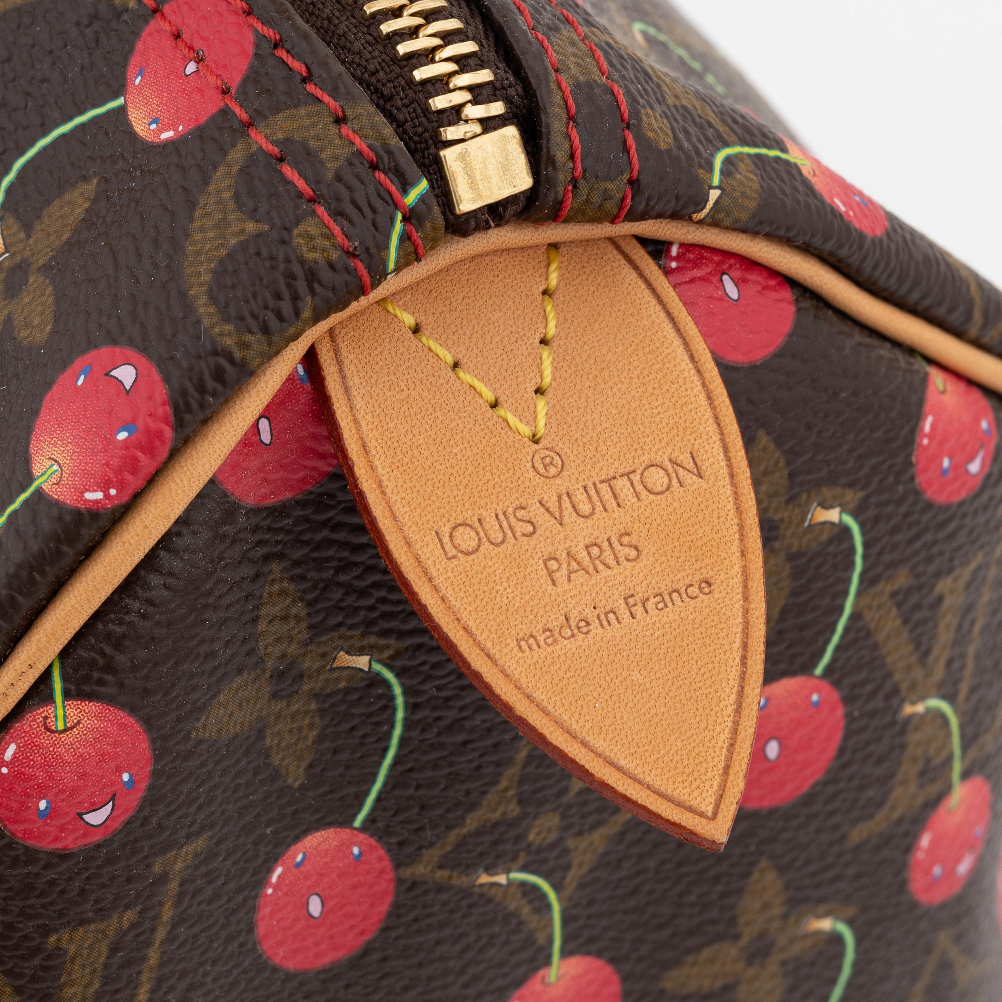 Louis Vuitton, 'Monogram cerises cherry Speedy 25', by Louis Vuitton, 'Monogram cerises cherry Speedy 25', by