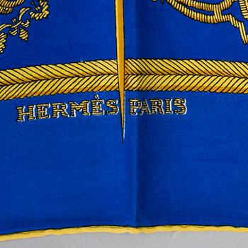 SCARF, "Hermès, "Les Armes de Paris ", issued 1954.