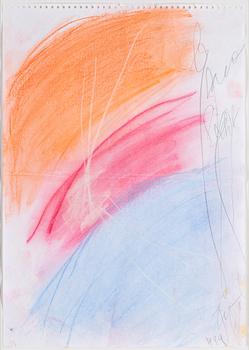 EDDIE FIGGE, pastel, signed and dated 1999.