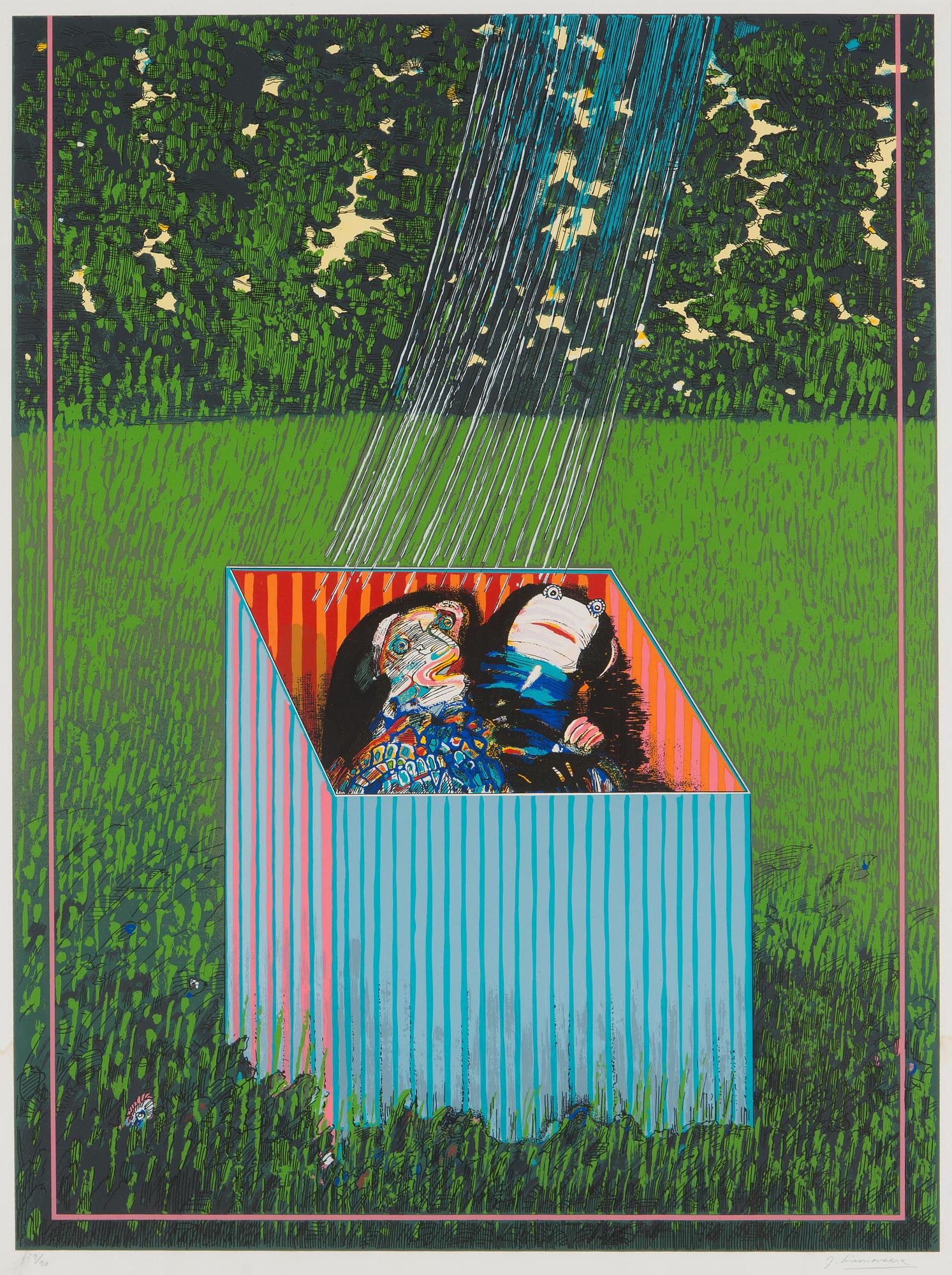 Juhani Linnovaara, "Överraskning i skogen".