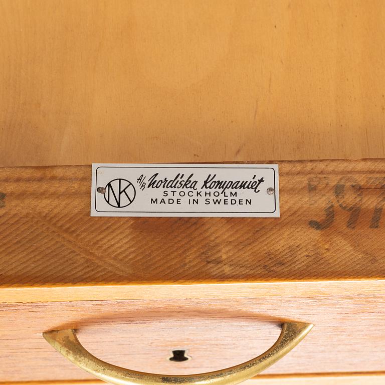 David Rosén, a teak veneered bedside table from the 'Futura-series', Nordiska Kompaniet.