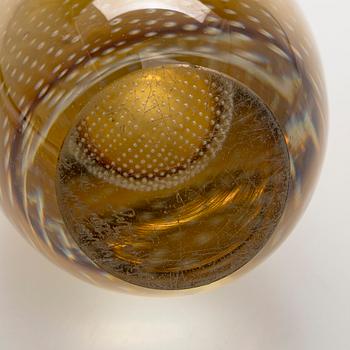 Gunnel Nyman, maljakko, signeerattu G. Nyman Nuutajärvi Notsjö -53.