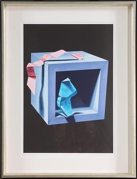 YRJÖ EDELMANN, färglitografi, sign. o numr. "222/360".