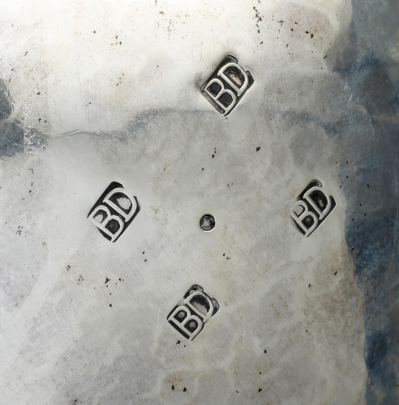 DRYCKESKANNA, silver, Barockstil. Vikt 1192 gr.
