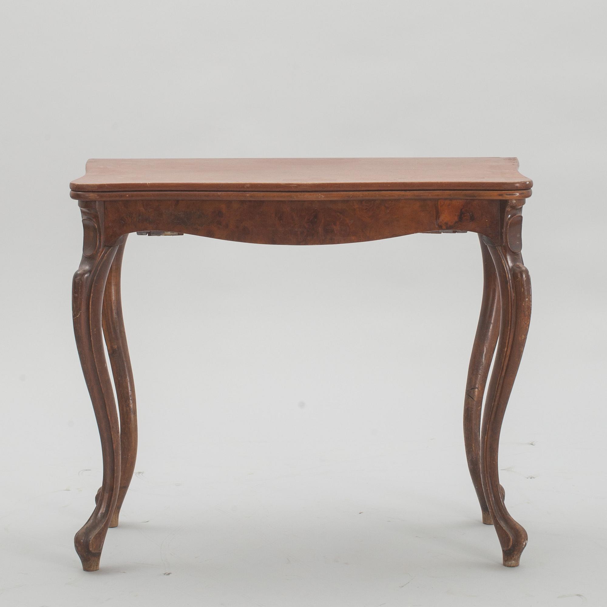 SPELBORD, nyrokoko 1800-talets andra hälft.