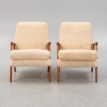 Fåtöljer, ett par, 1960/70-tal.