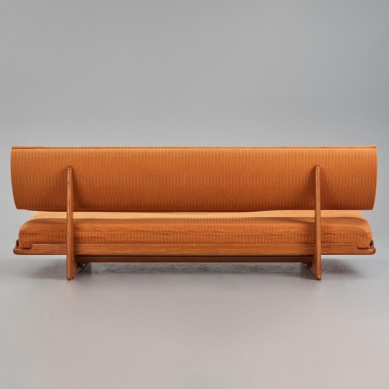 Grete Jalk, A teak sofa/daybed, Poul Jeppesen, Denmark, 1960's/1970's.