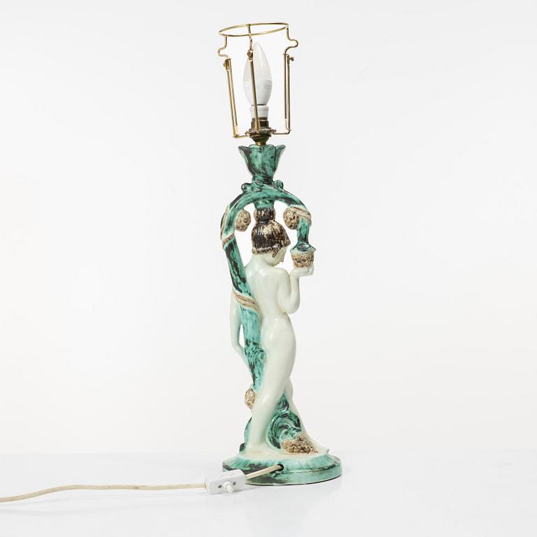 Table lamp, S:t Eriks Ceramic Factory, Uppsala, 1933-35.