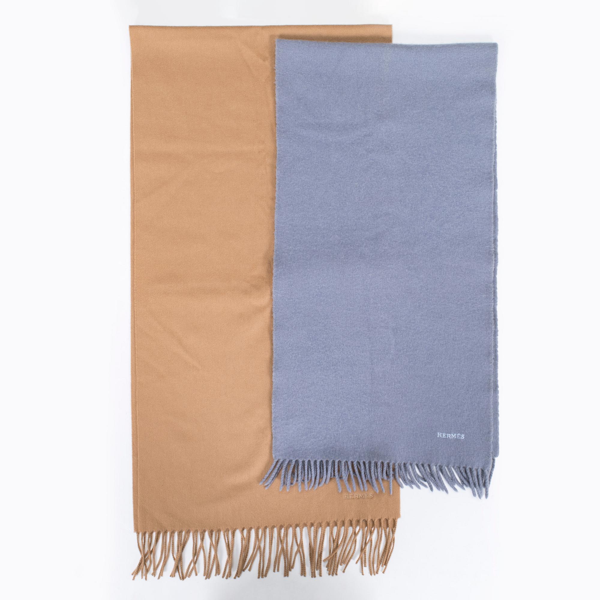 Hermès, halsdukar, 2 st.