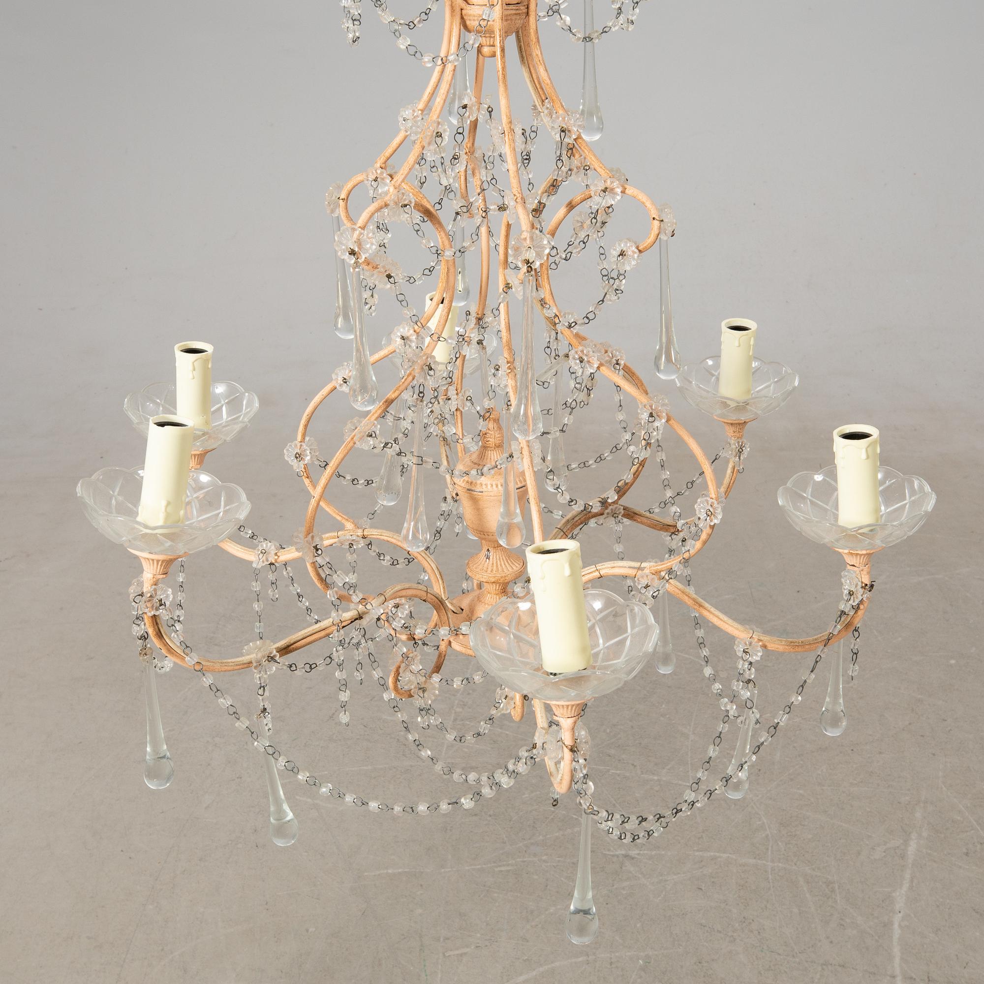 Ceiling lamp mid/second half of the 20th century.