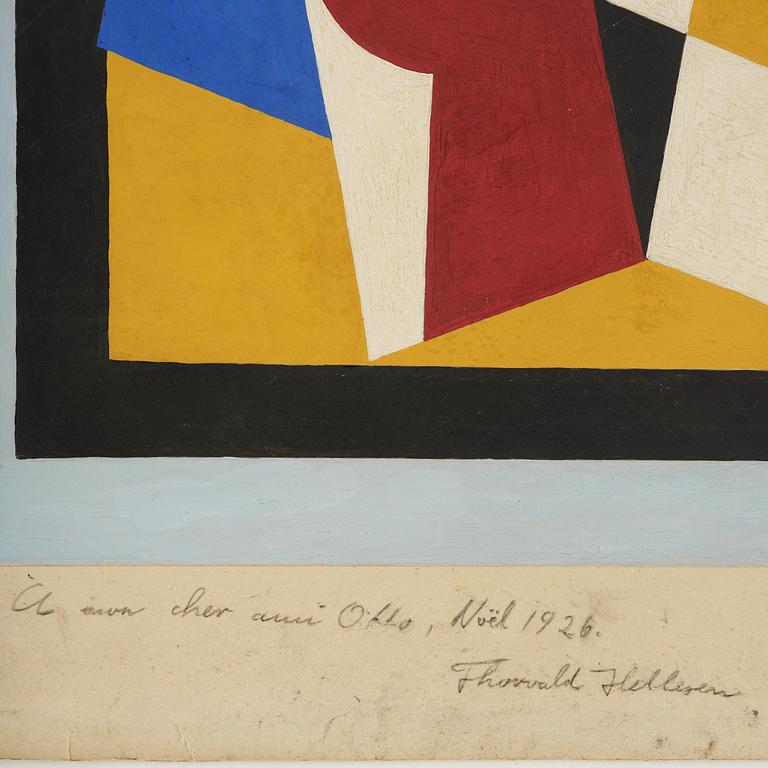 Thorvald Hellesen, Komposition.