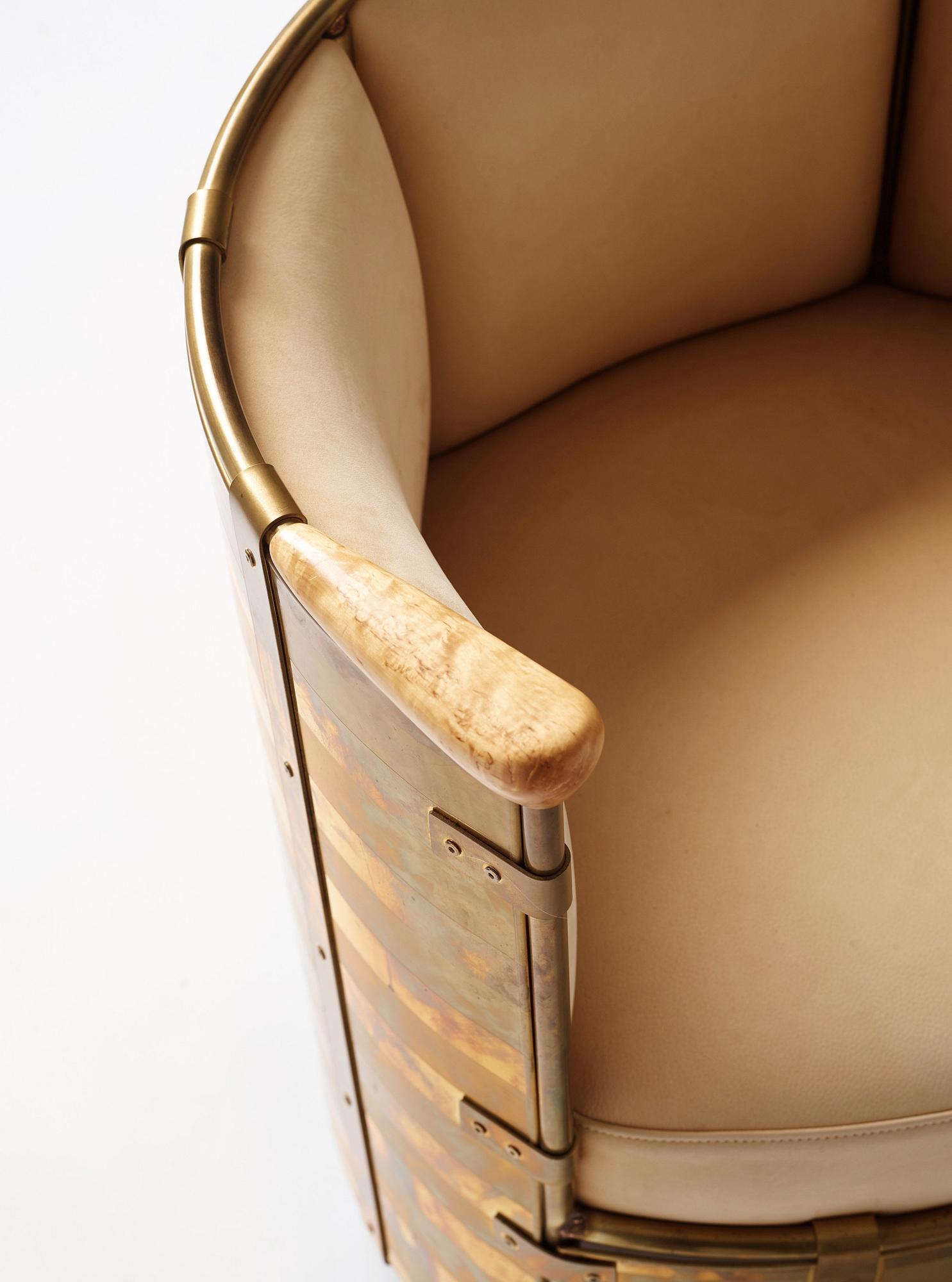Mats Theselius, An 'El Dorado' easy chair, ed. 215/360, Källemo, Sweden, post 2002.