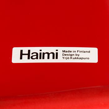 YRJÖ KUKKAPURO, nojatuoli ja rahi, "Karuselli" Haimi, 1970-luku.