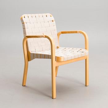 ALVAR AALTO, nojatuoli malli 45, Artek 1900-luvun loppu.