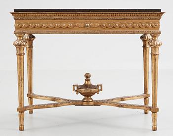 SALONGSBORD, gustaviansk stil, omkring sekelskiftet 1900.