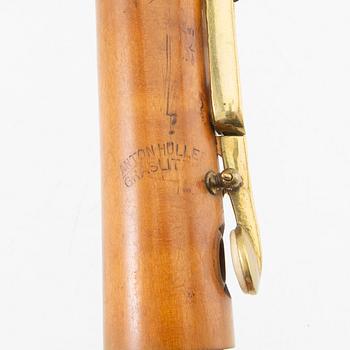 Klarinett Anton Hüller 1900-talets början.