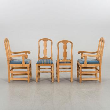 BORD samt STOLAR, 8 st, Krogenäs, Norge,