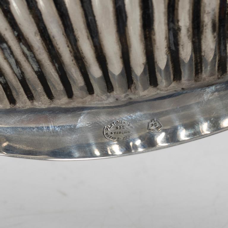 Smörfat, sterlingsilver, Mexico.