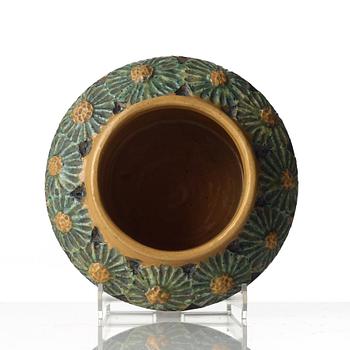 Nils Barck, an Art Nouveau ceramic vase.