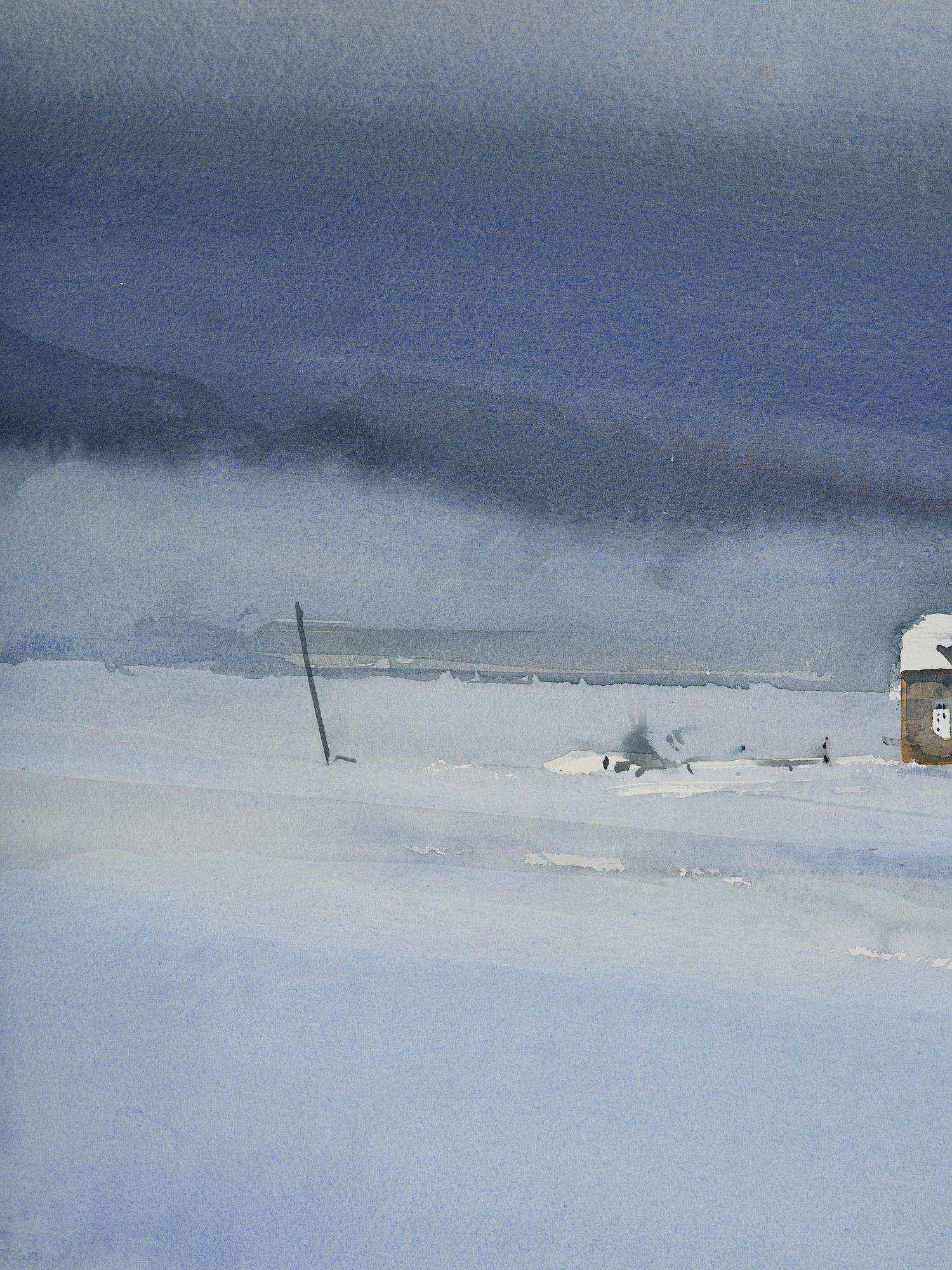 Lars Lerin, Untitled.