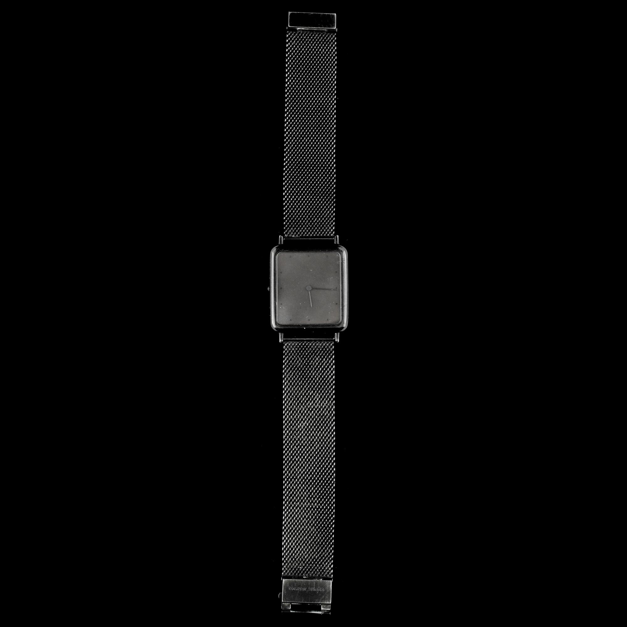 DAMARMBANDSUR, stål, Thorup & Bonderup, Georg Jensen, 1900-talets sista kvartal.