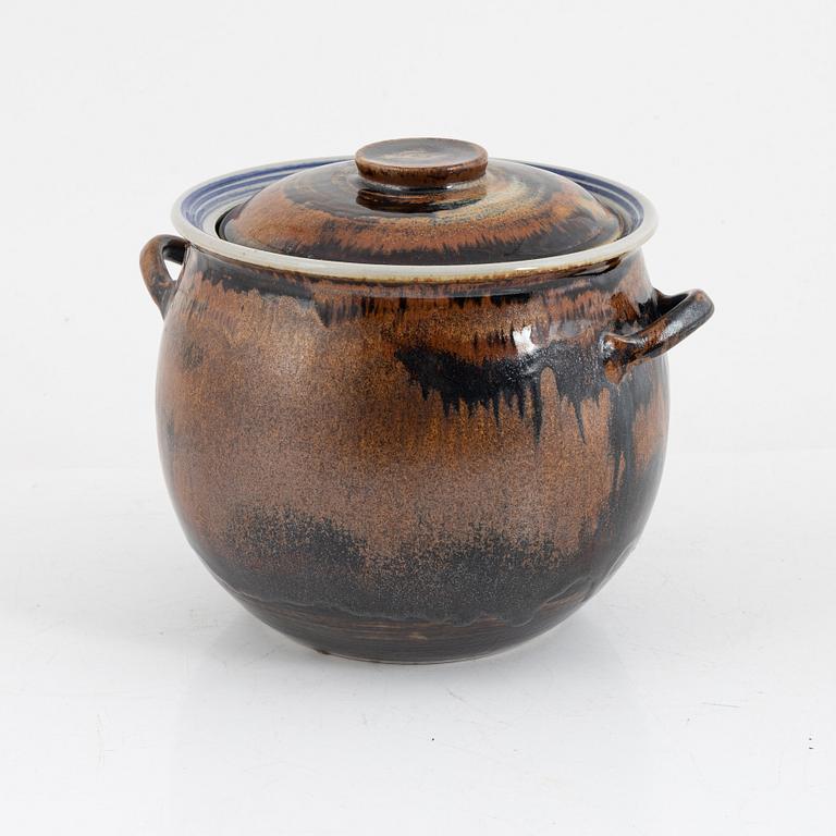 Carl-Harry Stålhane, a stoneware urn/pot, Designhuset, Sweden.