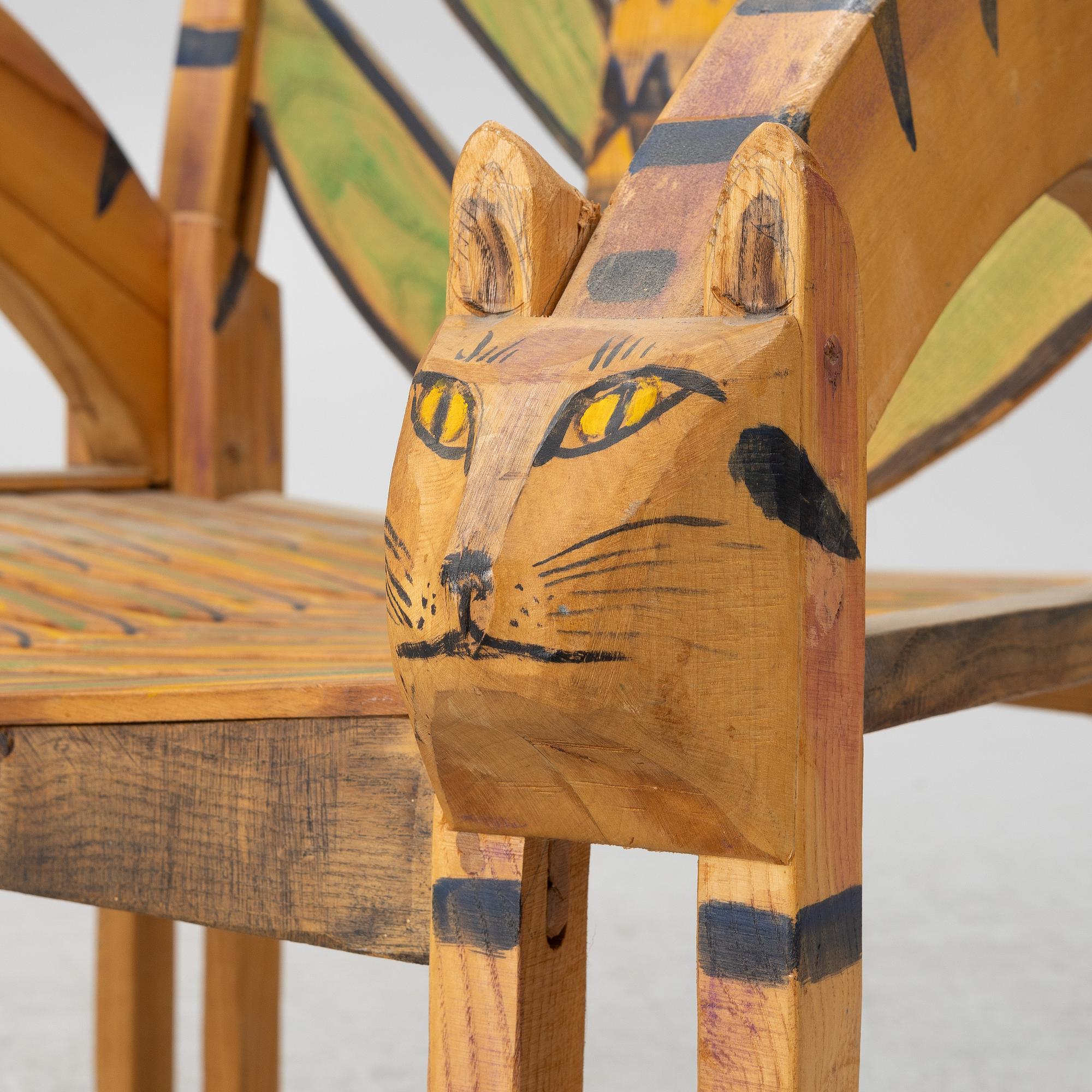 Gérard Rigot, An armchair, signed.