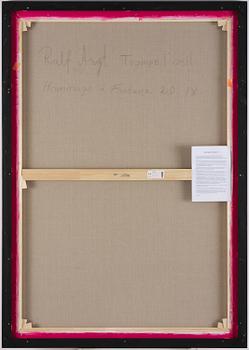 Ralf Arzt, "Trompe l'oeil Hommage à Fontana 2.0 IX".
