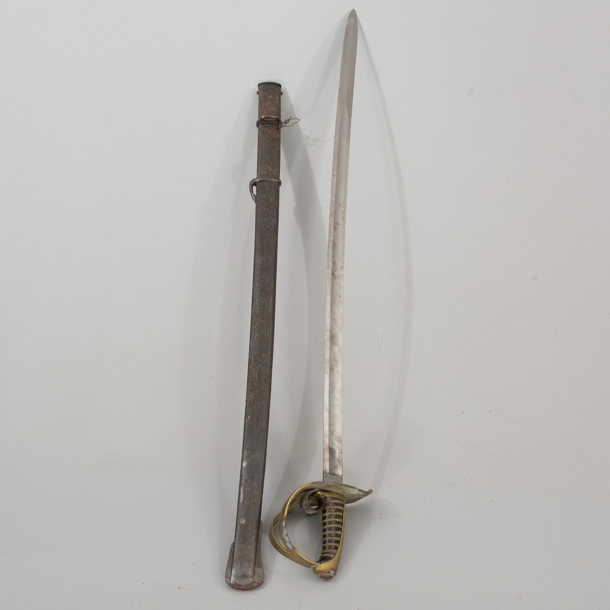 SABEL, m/1864 för kavalleri Sverige.