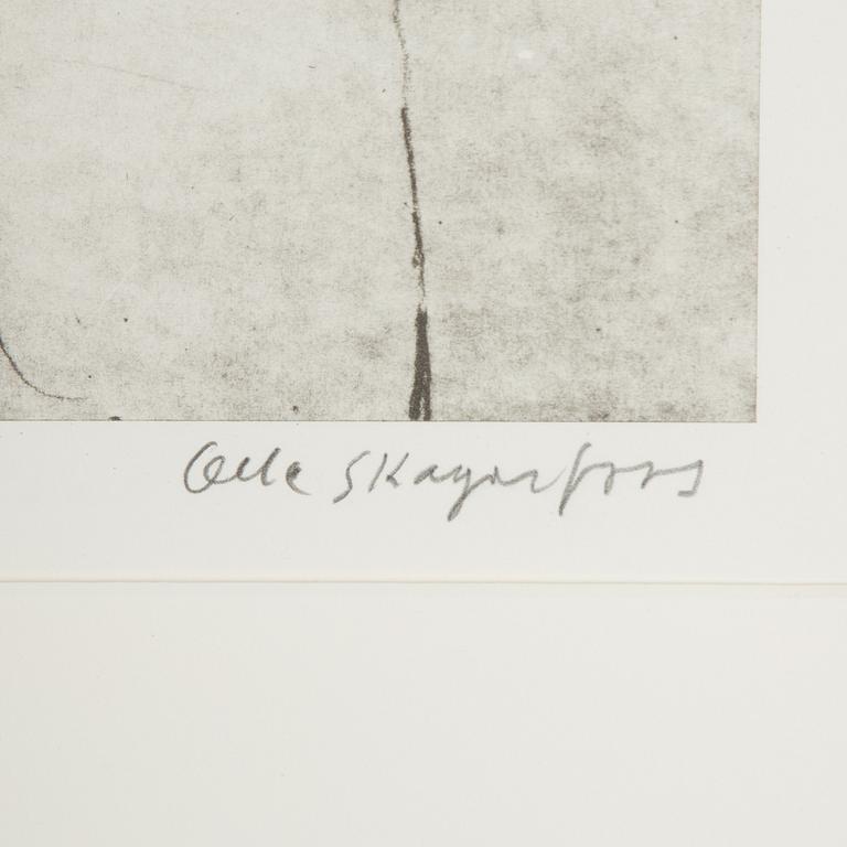 Olle Skagerfors, Self-portrait.