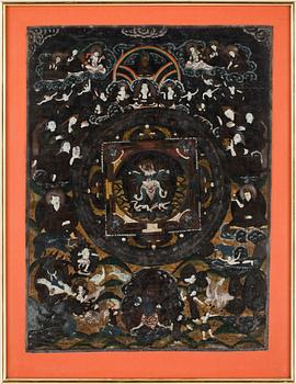 TANKA, troligen Tibet och 1800-tal.
