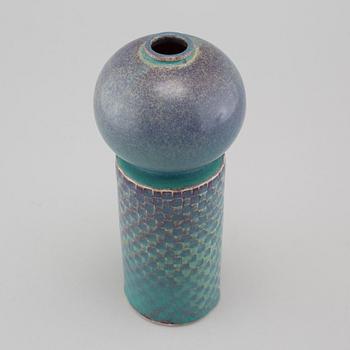 A mid 20th cenutry vase, designed by Stig Lindberg for Gustavberg Studio.