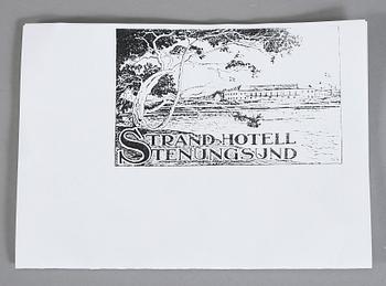 VÄGGLAMPOR, 5 st, 1900-talets första hälft.