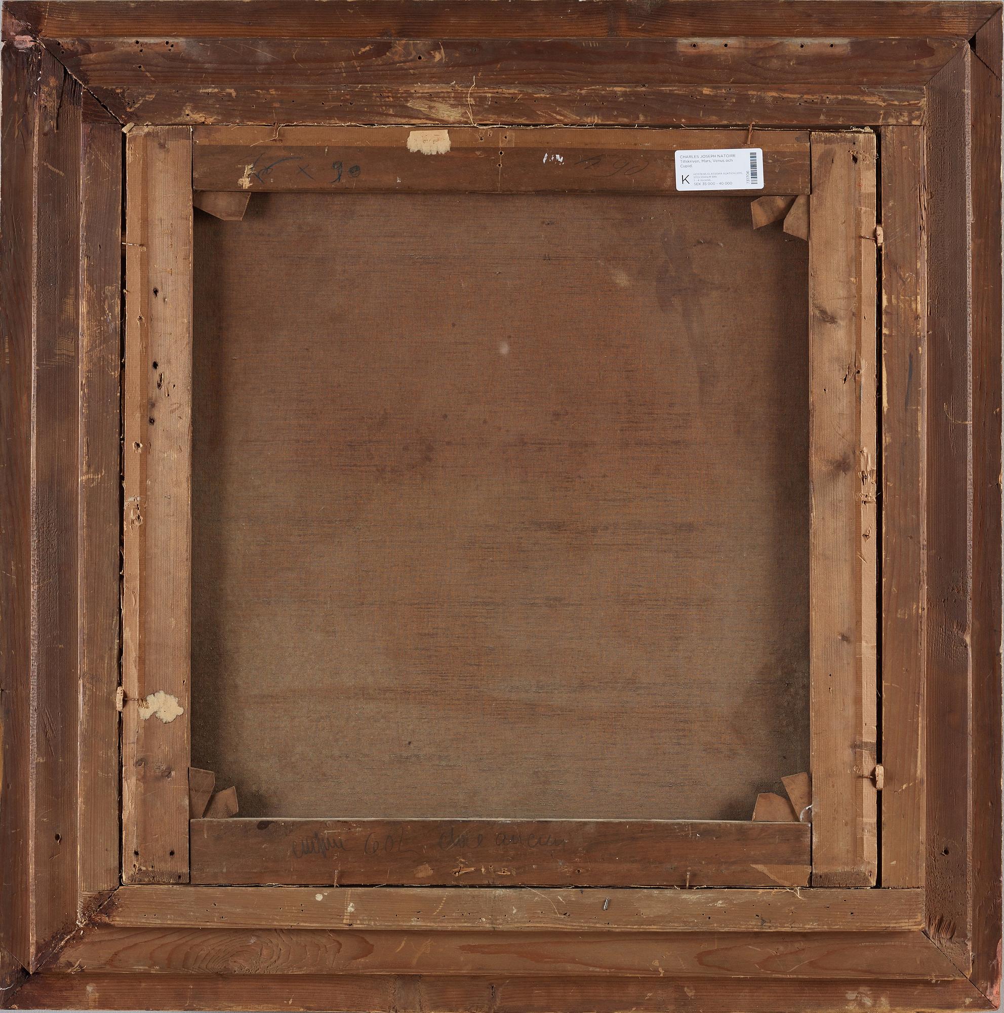 Charles Joseph Natoire Circle of, Mars, Venus and Cupid.