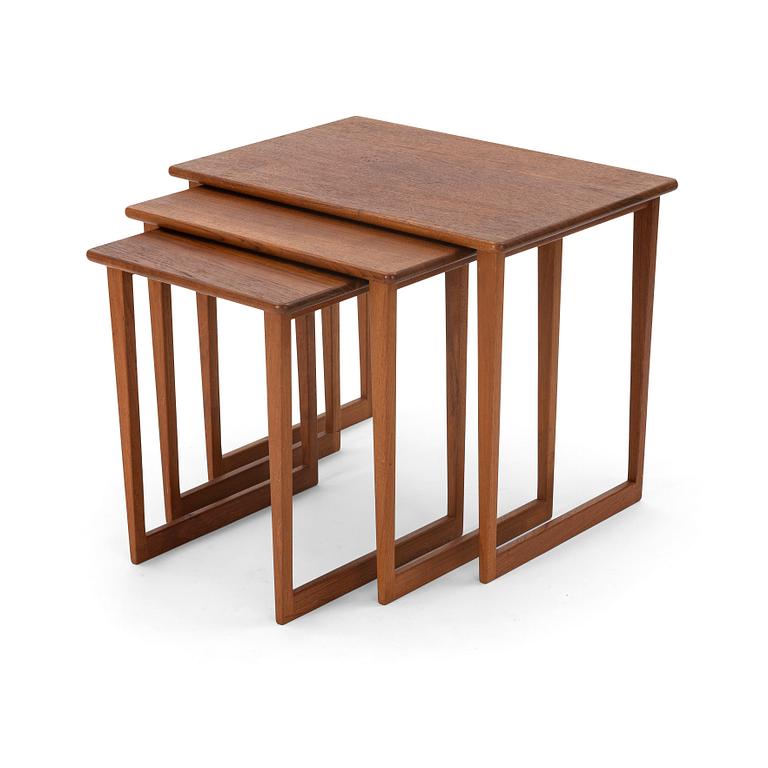 Jason Møbler, nesting tables, Ringsted, Denmark 1950-60s.