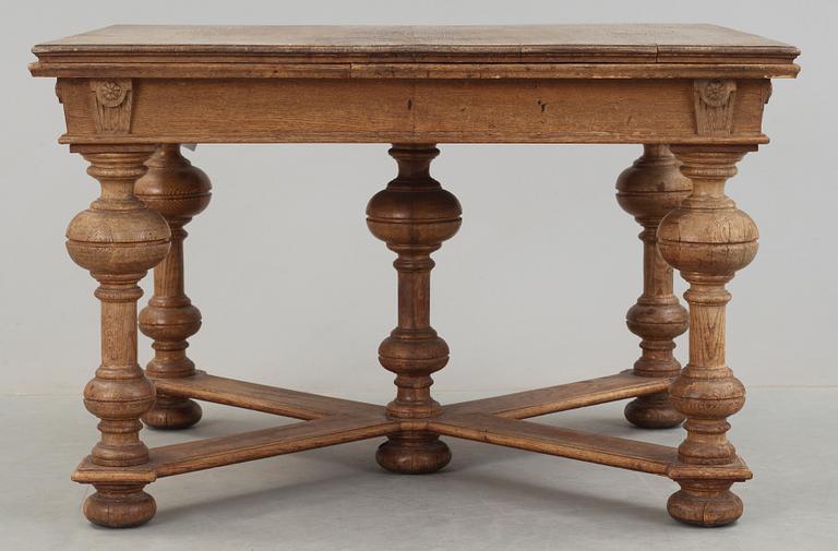 SALSBORD, barockstil, 1800-tal.
