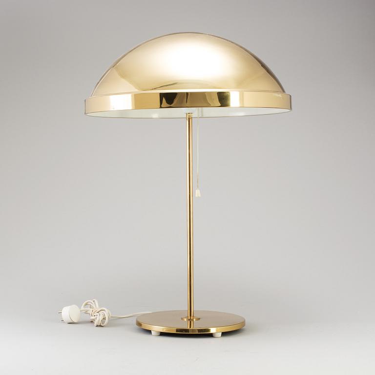BORDSLAMPA, Bergboms, mässing, 1960-/70-tal.