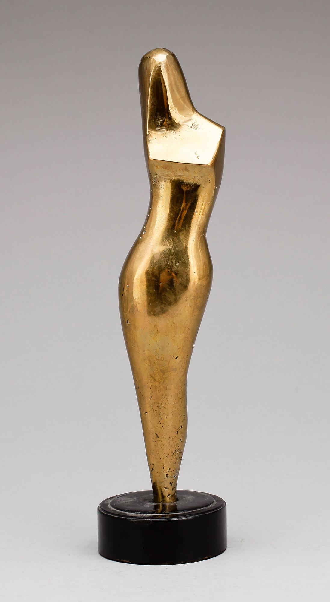 VEIKKO KERÄNEN, Skulptur. Brons.