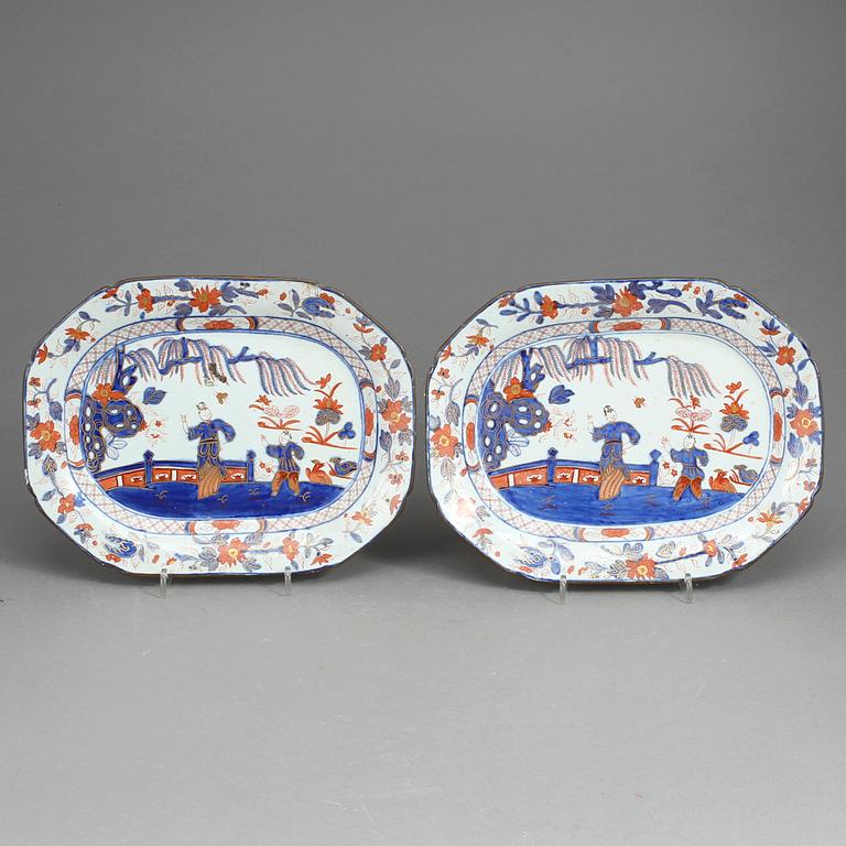 FAT, ett par, flintgods, Turner's Patent, 1800-tal.