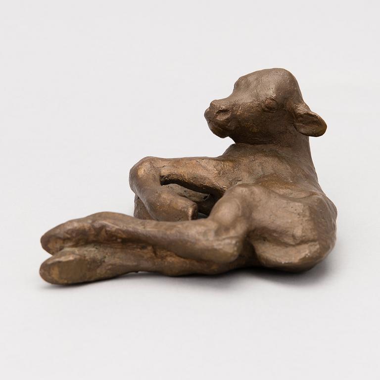 MIINA ÄKKIJYRKKÄ, A bronze sculpture signed and dated -86.